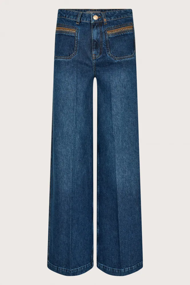 MOS MOSH JEANS BLUE DENIM  