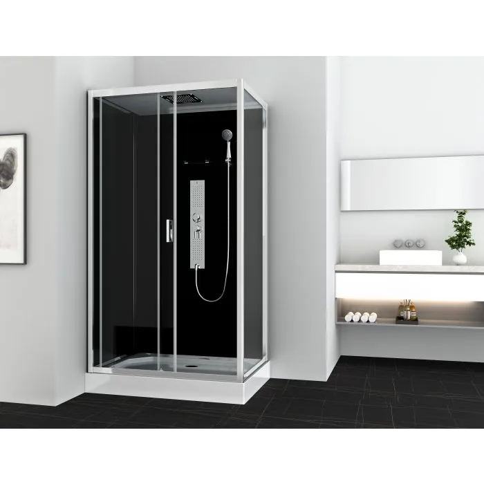 ALLIBERT GIPSY RECHTHOEKIG HOEKMOEDEL  120 X 80 X 225 CM