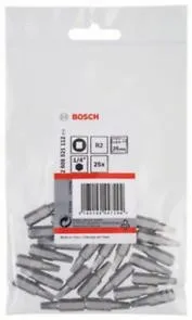 BOSCH SCHROEVENDRAAIERBIT EXTRA HARD EXTRAHART R2, 25 MM (25 STUKS) 2608521112