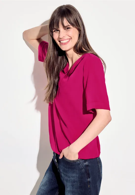 CECIL Blouse met flapkraag