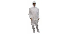 Cleanroom overall, wit, maat XXXL