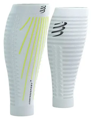 Compressport R2 Aero Compressie Sleeve Wit / Geel