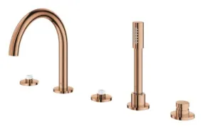 Grohe Atrio Private Coll. 5-gats badrandcombinatie warm sunset