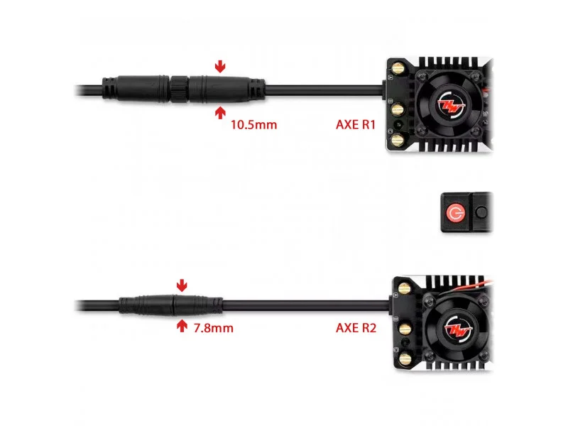 HOBBYWING XERUN AXE540L R22800KV FOC COMBO  HW38020313