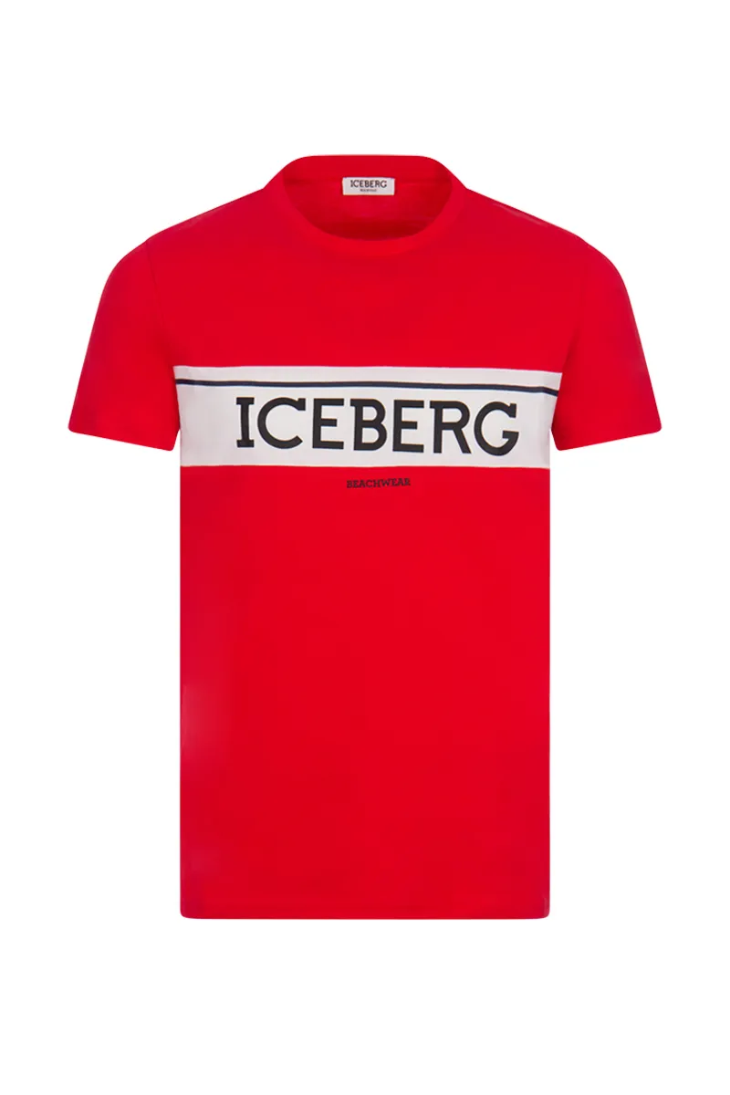 ICEBERG TSHIRT ICE2MTS01 ROOD ICE2MTS01