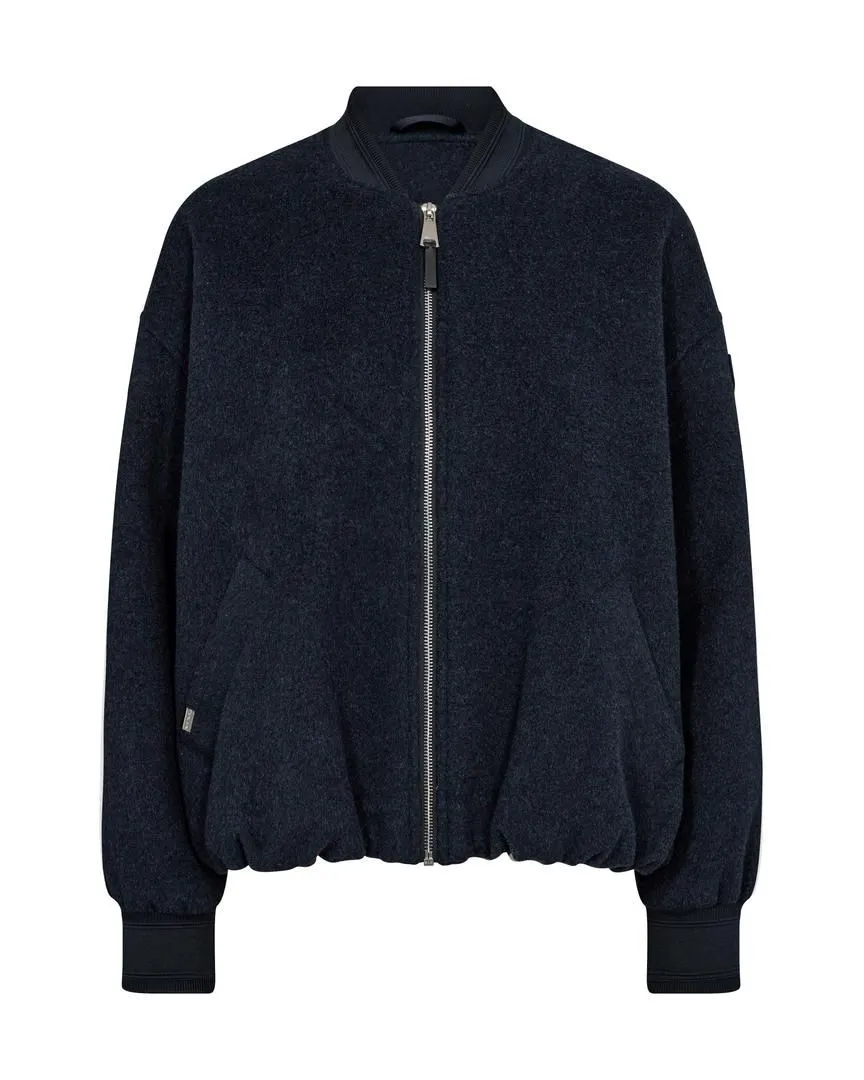 Mos Mosh dumont wool jacket blauw