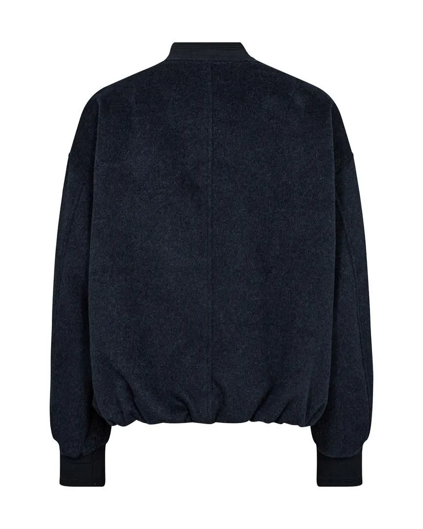 Mos Mosh dumont wool jacket blauw