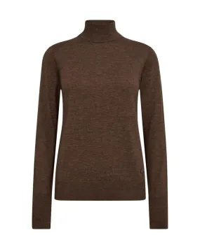 Mos Mosh relena highneck knit bruin