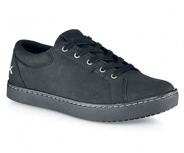 MOZO DAMES WERKSCHOENEN MAVI  ZWART LEER, ZWART, MAAT: 38, M3117438