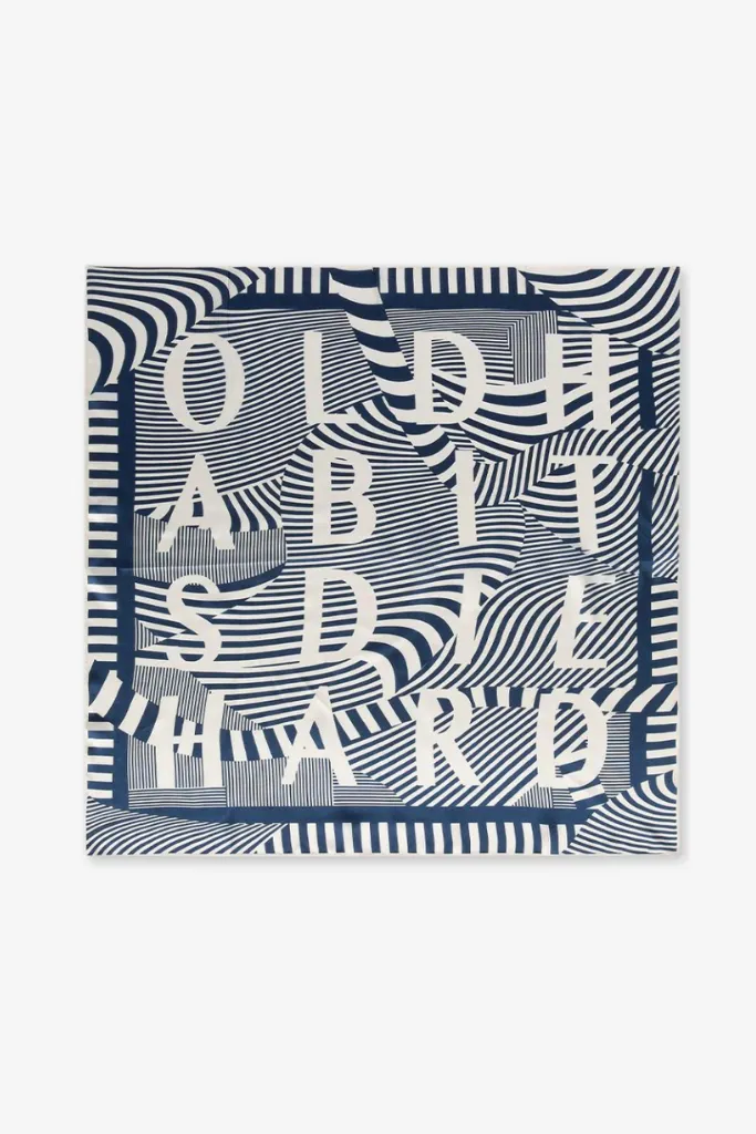 Old Habits Die Hard Follow The Line Shawl