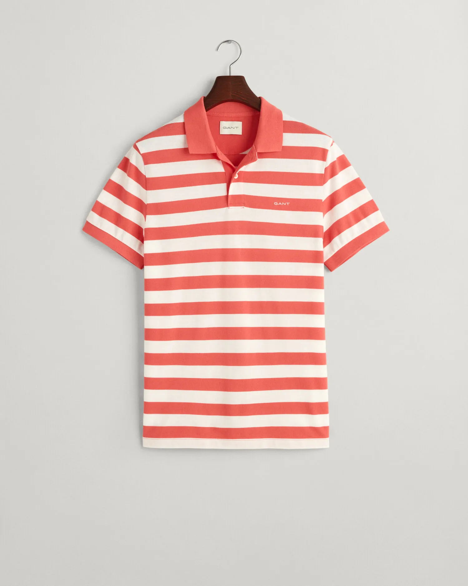 Piqué poloshirt met brede strepen
