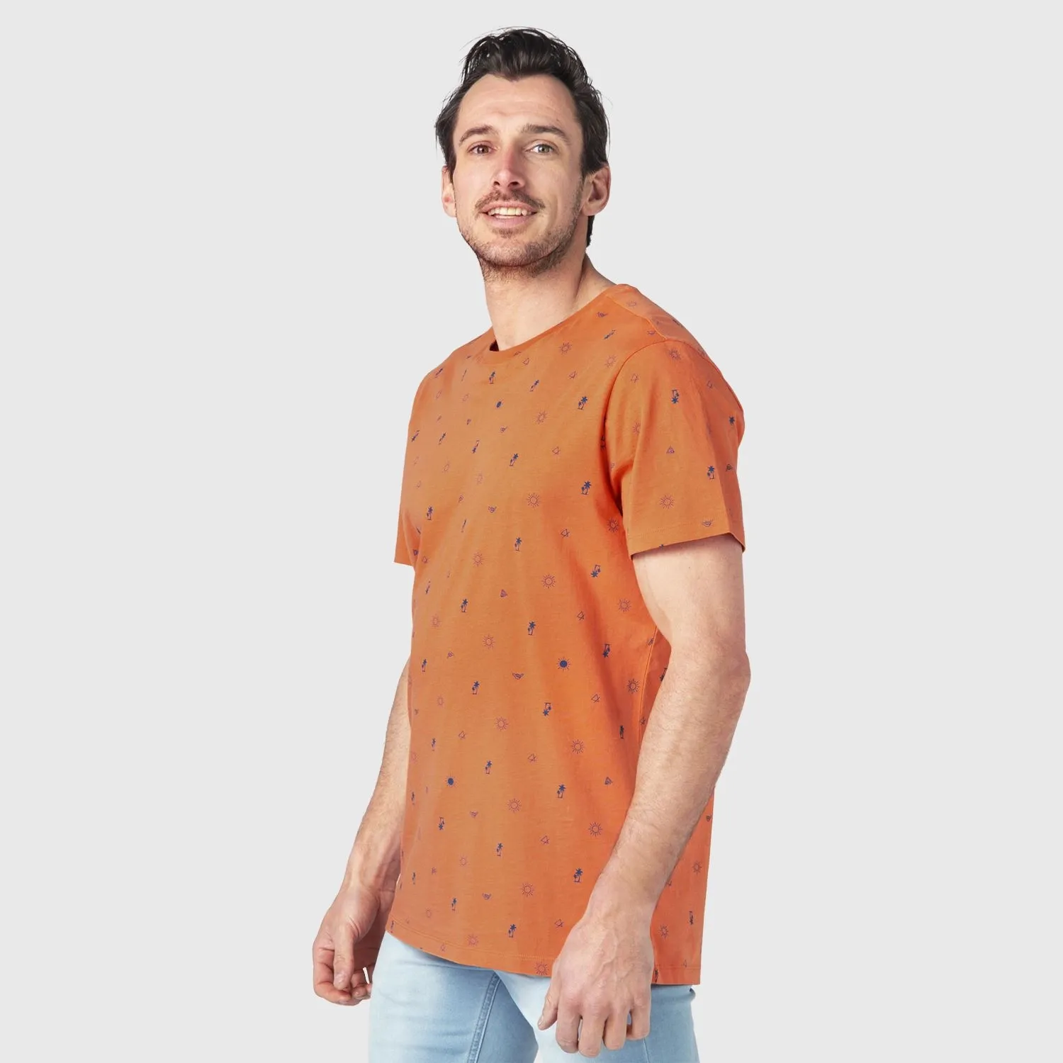 TSHIRT BRUNOTTI MEN TIM MINI AO SUNSET ORANGE