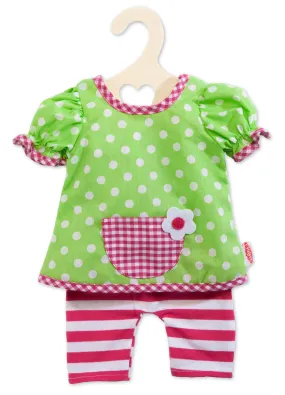 Tuniek met gestreepte legging Mt. 28 – 33 cm.