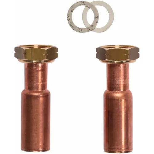 Vaillant koppeling 1" bi.dr. x 28 mm set 2 stuks